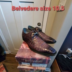 Belvedere Alligator Dress Shoes